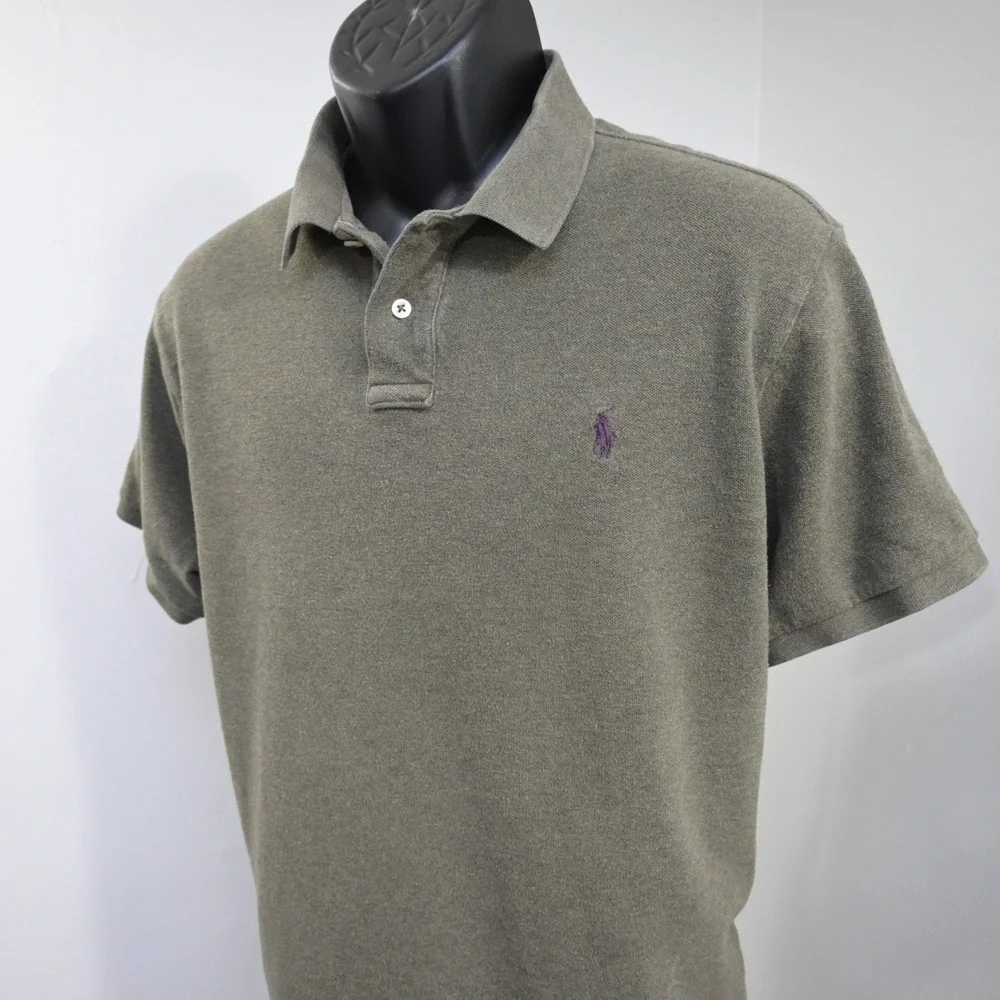 Polo Ralph Lauren Golf Polo Green Custom Fit Short Sleeve Mens‎ Size 2XL XXL